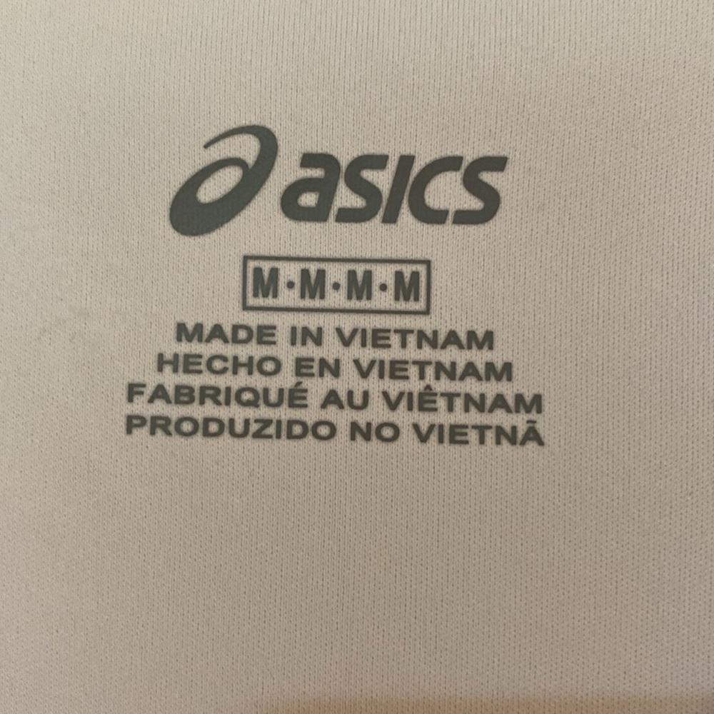 Women’s ASICS Size Medium White Shirt - Picture 2 of 3